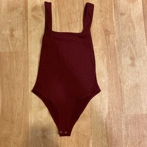 Dark Red bodysuit